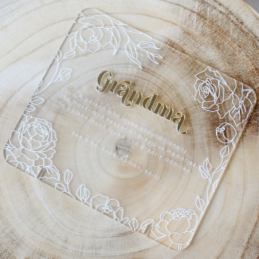 Mother's Day Floral Sign