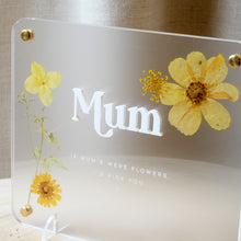 Mother's Day Flower Sign