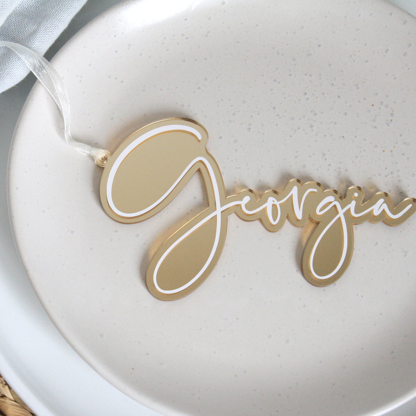 Name Tag Decoration