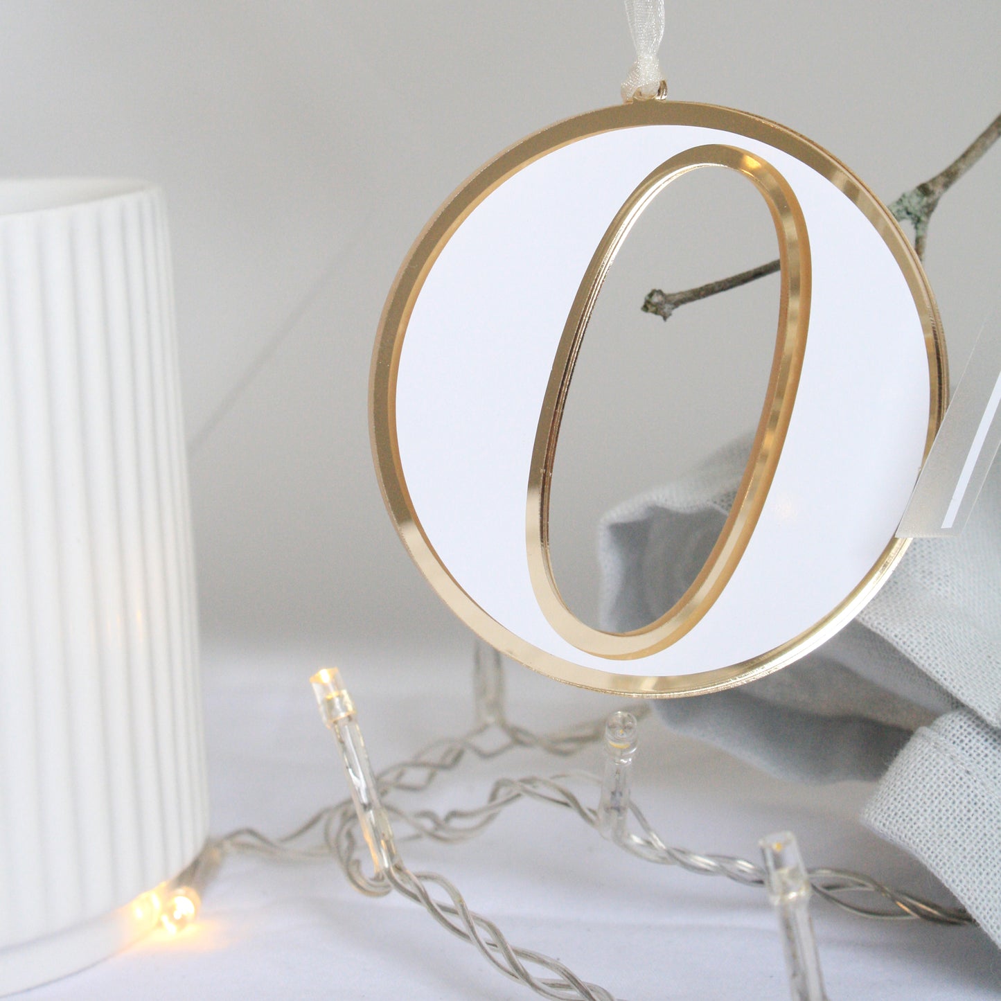 Letter Tag Decoration