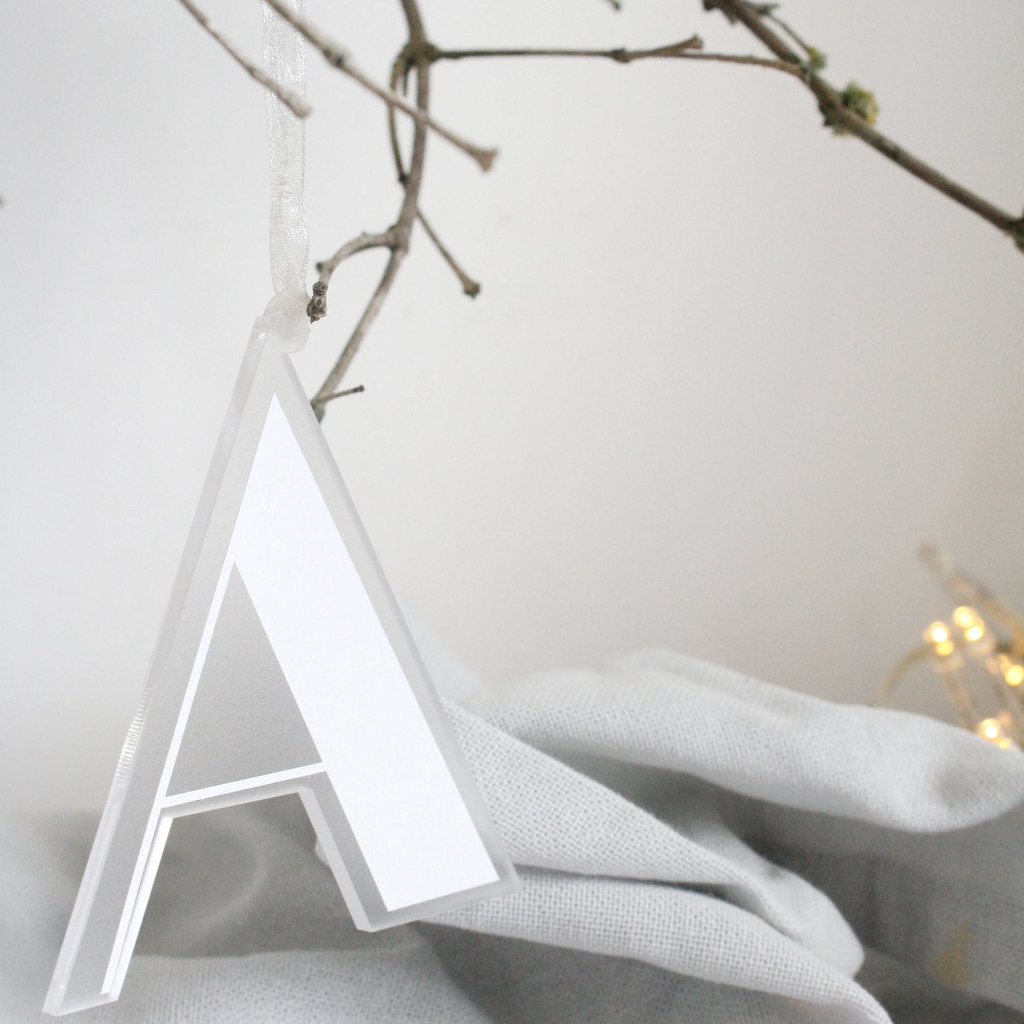Letter Tag Decoration