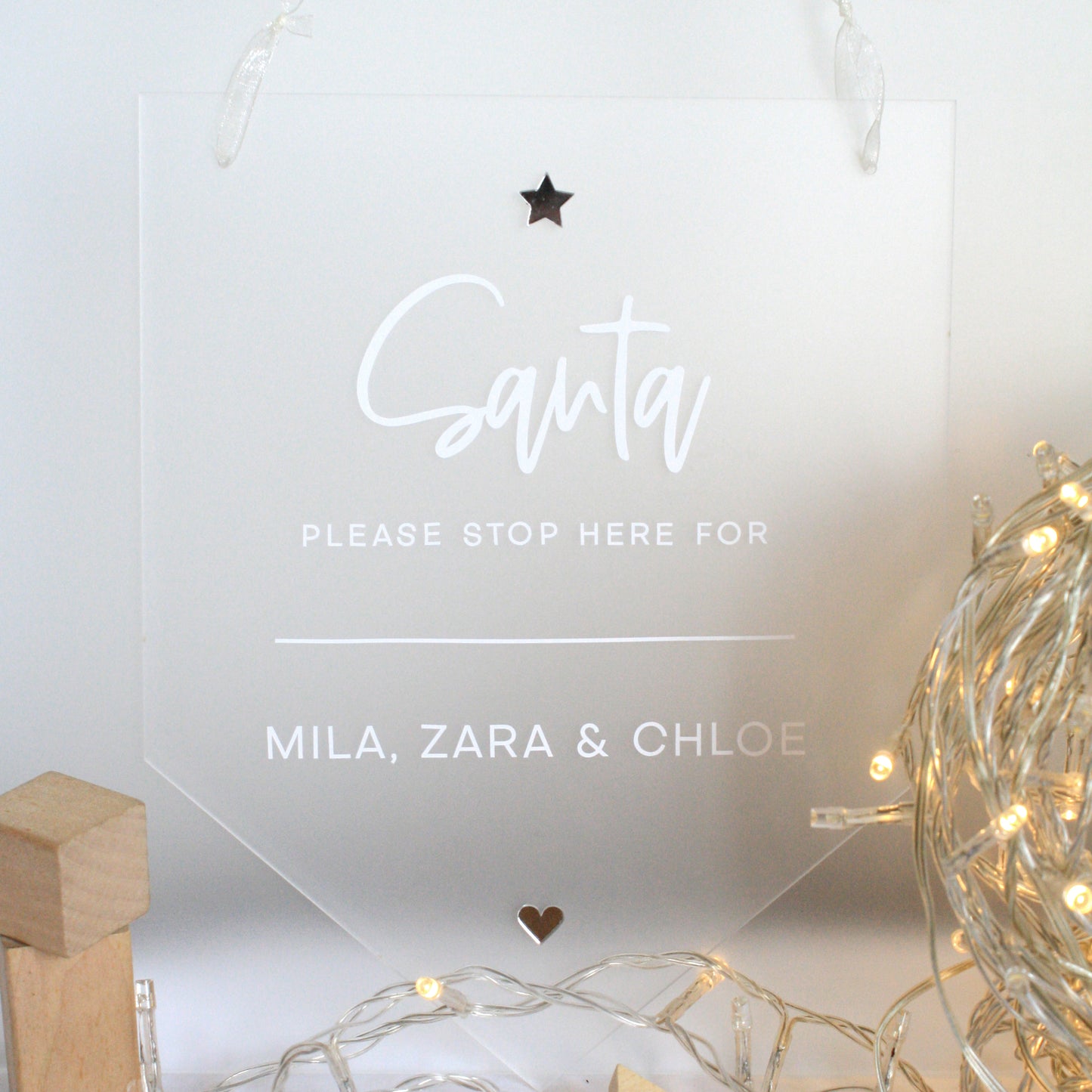 Santa Sign