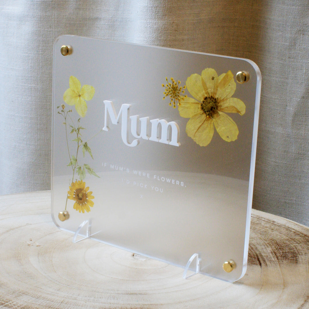 Mother's Day Flower Sign